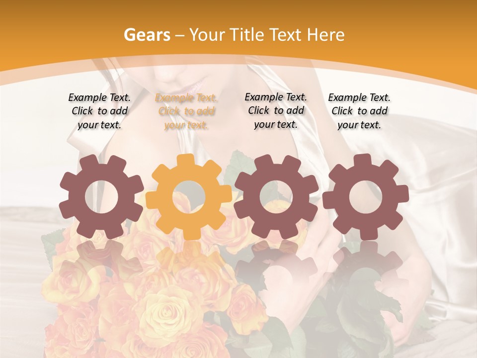 Nosegay Present Wealth PowerPoint Template