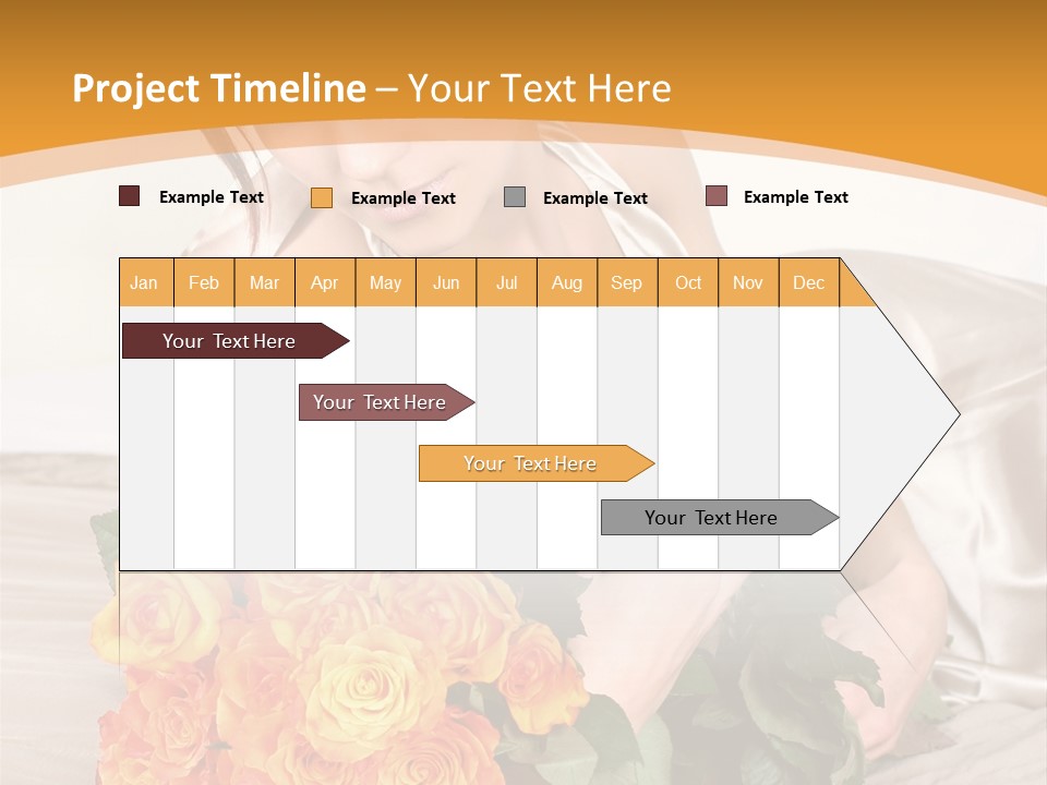 Nosegay Present Wealth PowerPoint Template