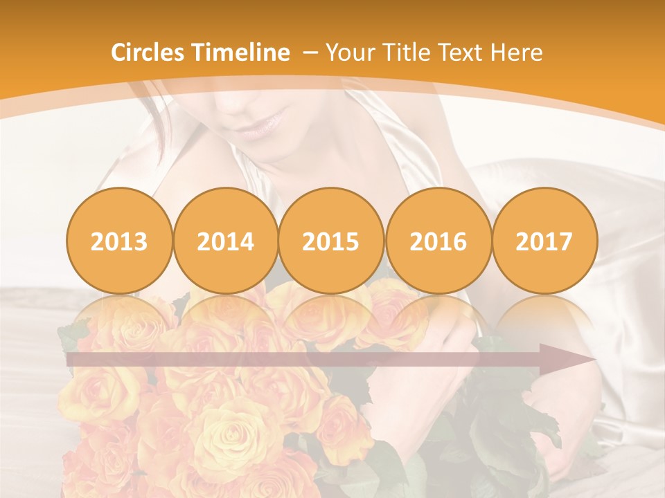 Nosegay Present Wealth PowerPoint Template