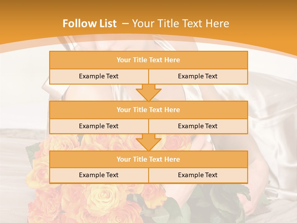Nosegay Present Wealth PowerPoint Template