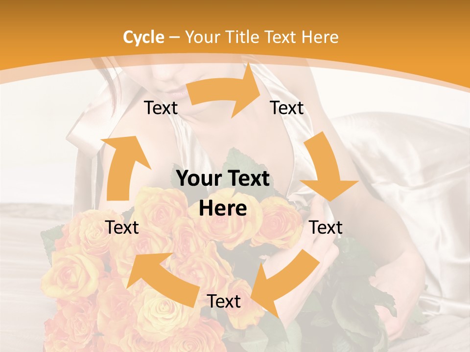 Nosegay Present Wealth PowerPoint Template