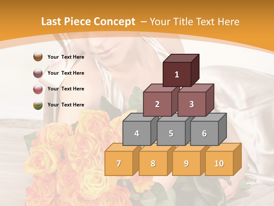 Nosegay Present Wealth PowerPoint Template