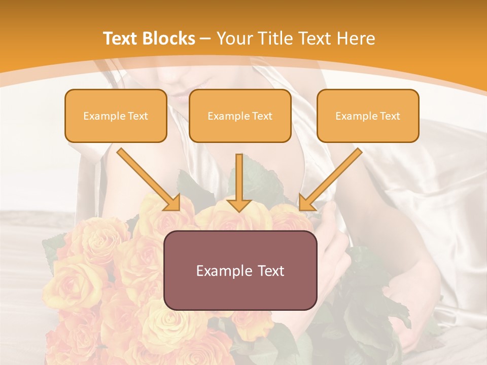 Nosegay Present Wealth PowerPoint Template