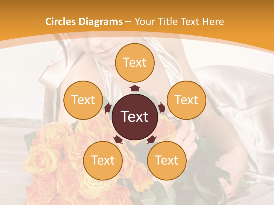 Nosegay Present Wealth PowerPoint Template