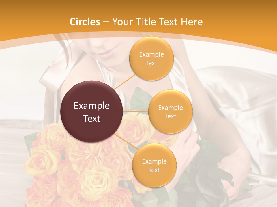 Nosegay Present Wealth PowerPoint Template