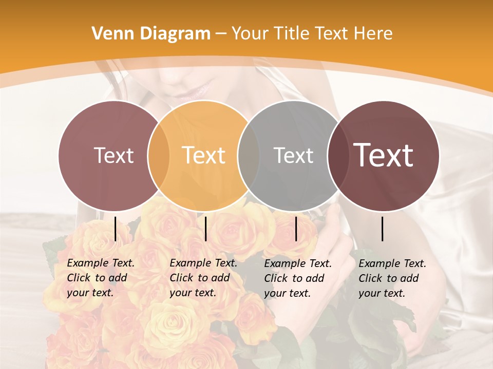 Nosegay Present Wealth PowerPoint Template