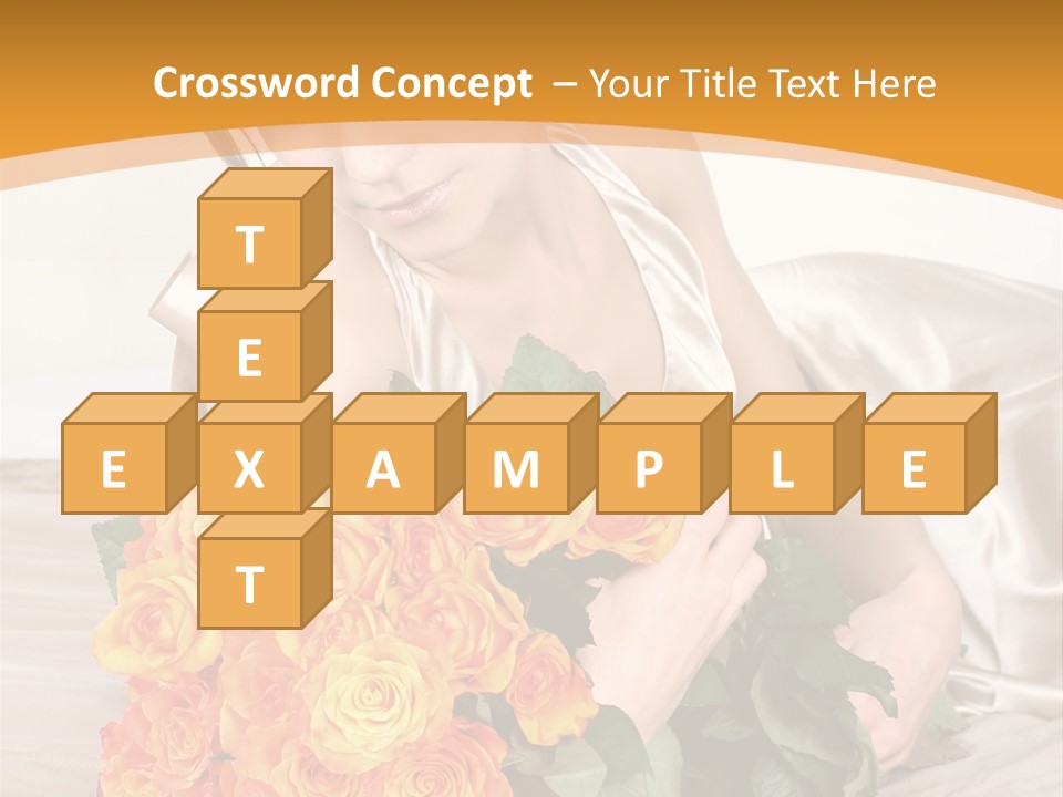 Nosegay Present Wealth PowerPoint Template