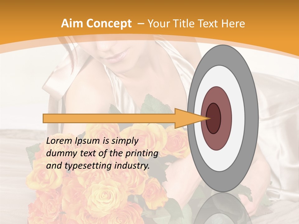 Nosegay Present Wealth PowerPoint Template