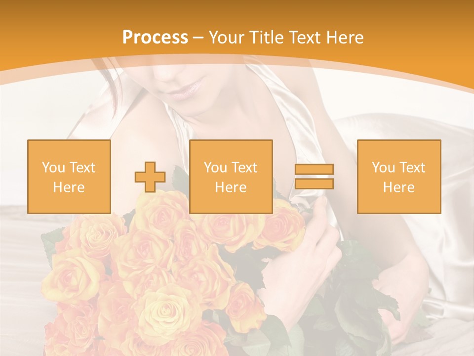 Nosegay Present Wealth PowerPoint Template