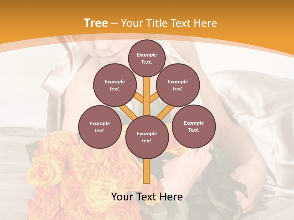 Nosegay Present Wealth PowerPoint Template