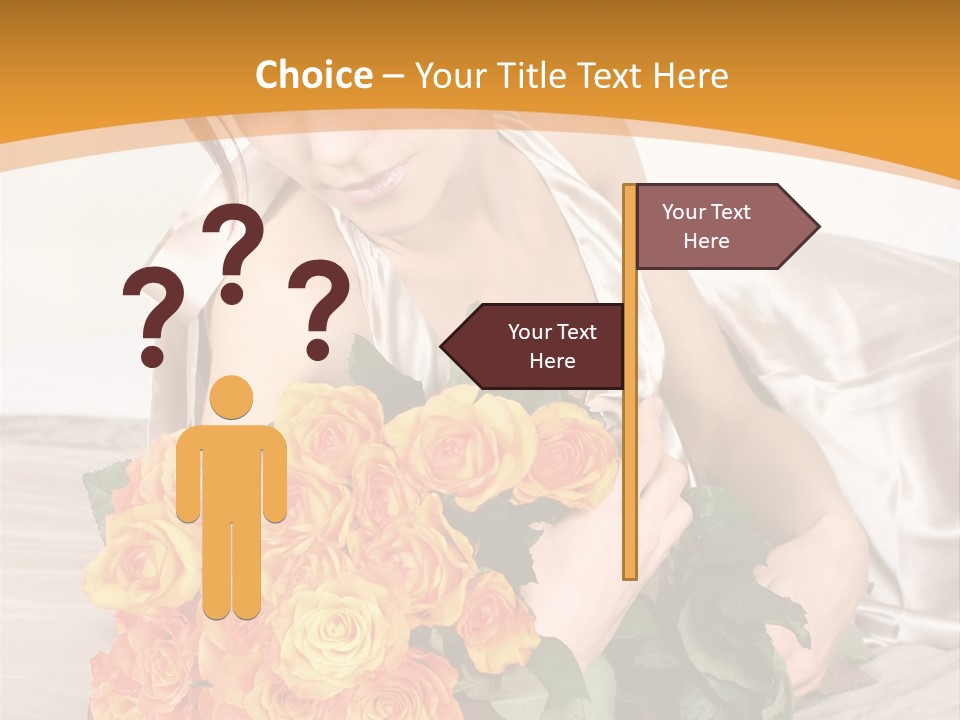 Nosegay Present Wealth PowerPoint Template