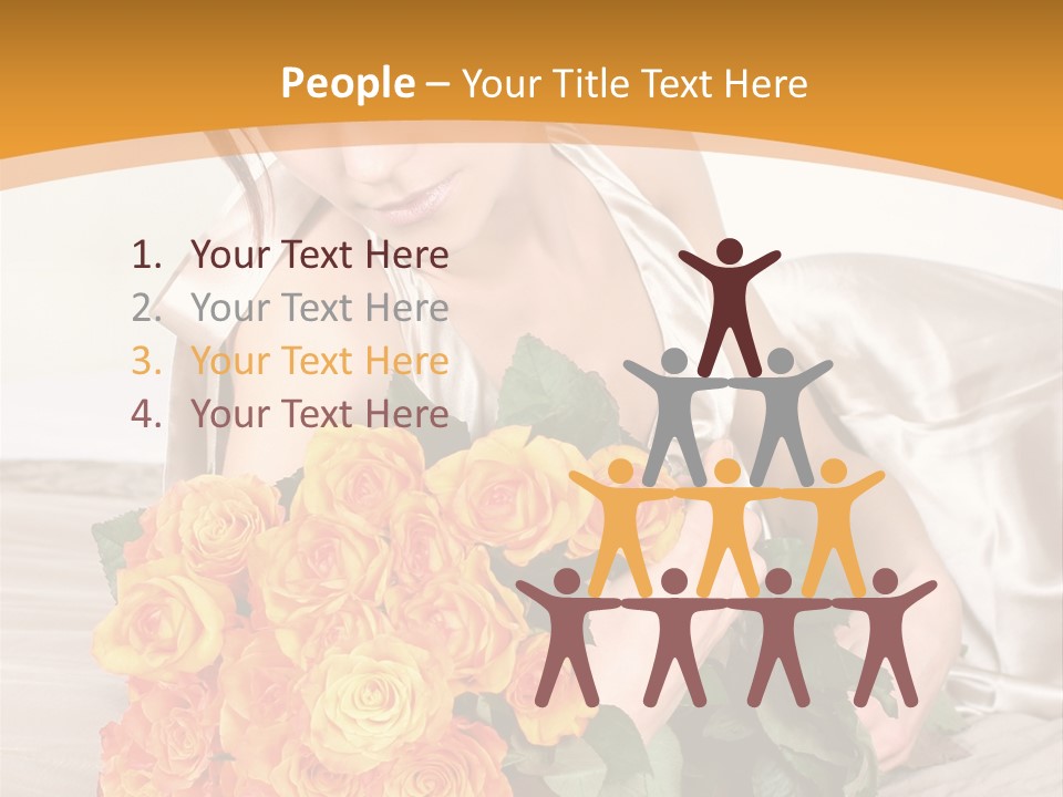 Nosegay Present Wealth PowerPoint Template