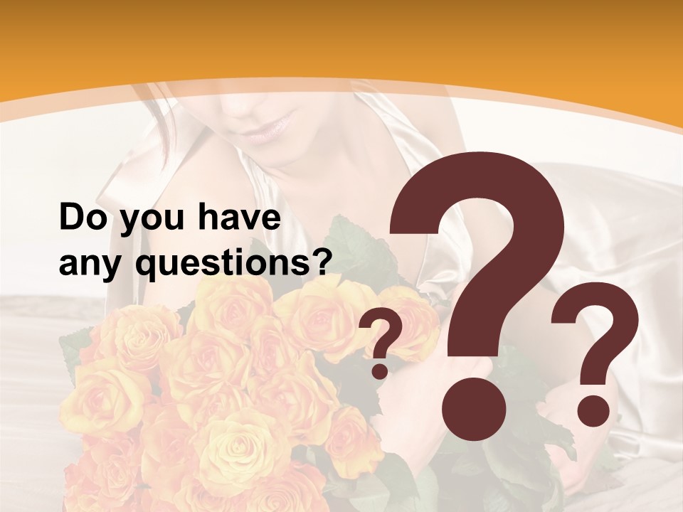 Nosegay Present Wealth PowerPoint Template