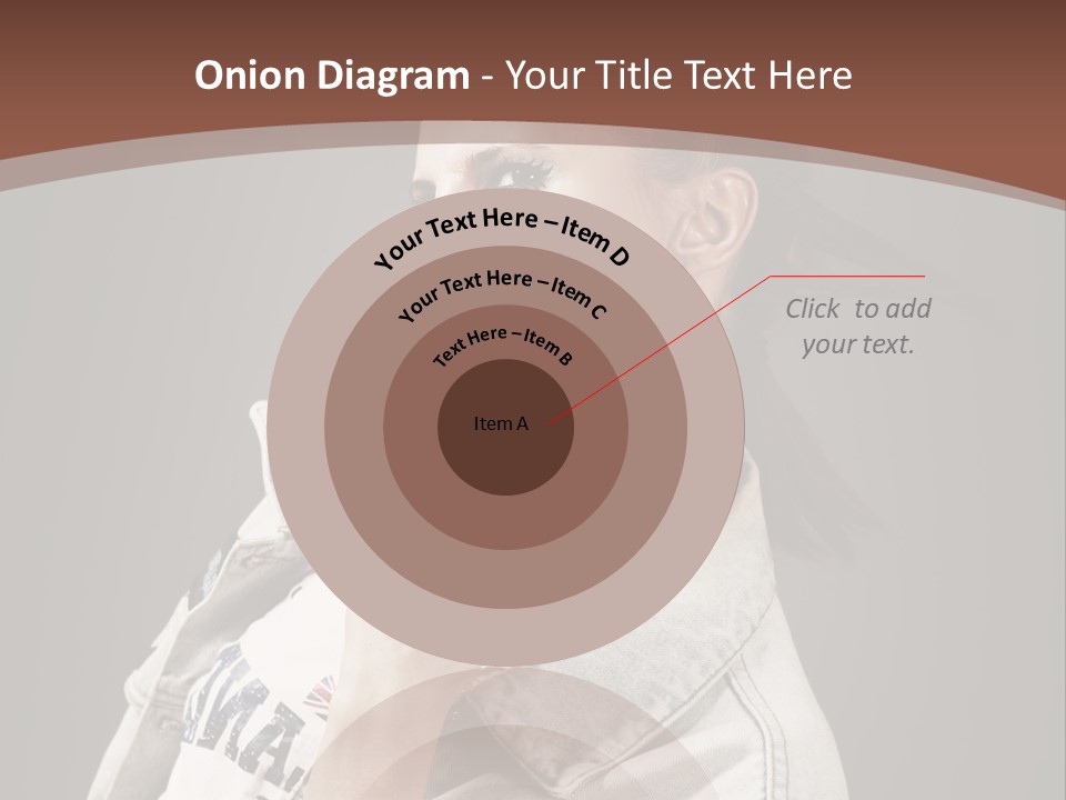 Beautiful Punk Girl PowerPoint Template