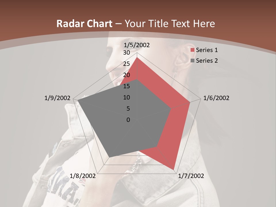 Beautiful Punk Girl PowerPoint Template