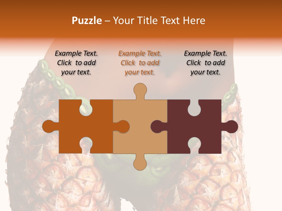 Girl Body PowerPoint Template