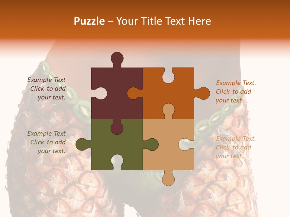 Girl Body PowerPoint Template