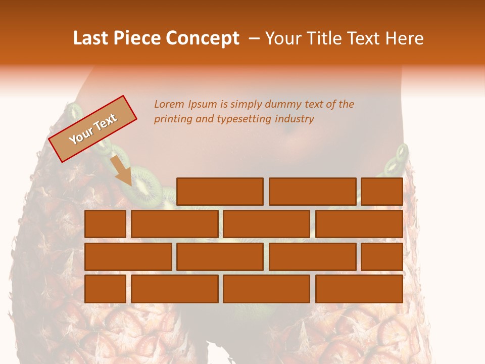 Girl Body PowerPoint Template