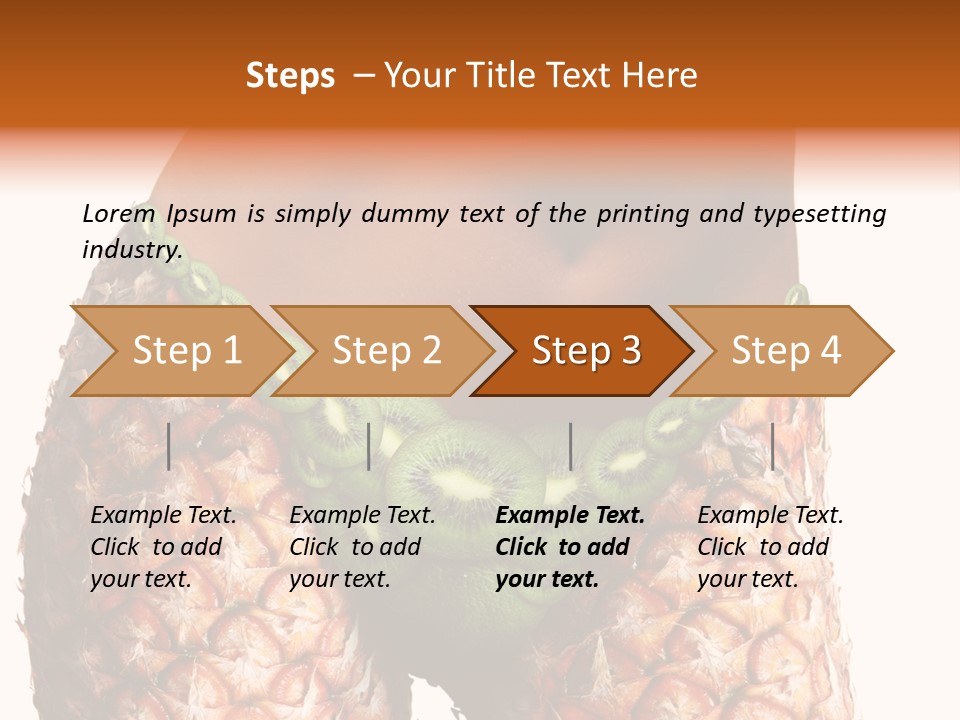 Girl Body PowerPoint Template