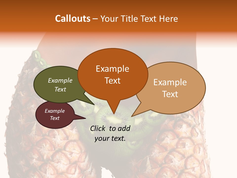 Girl Body PowerPoint Template