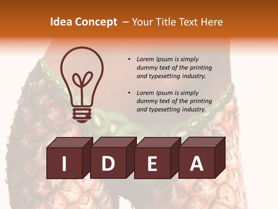 Girl Body PowerPoint Template