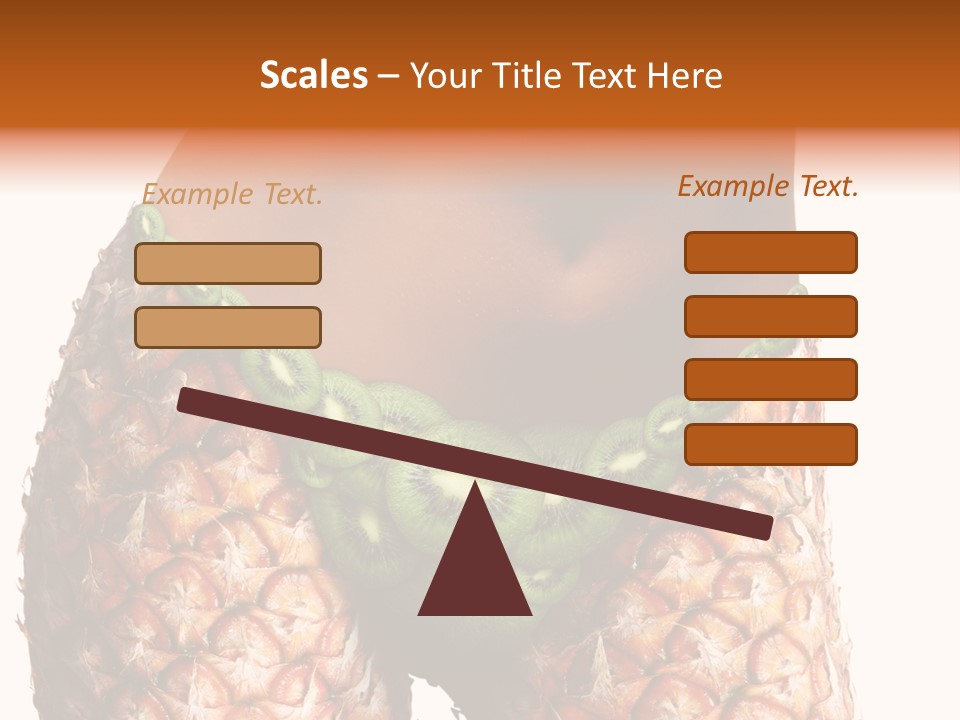 Girl Body PowerPoint Template