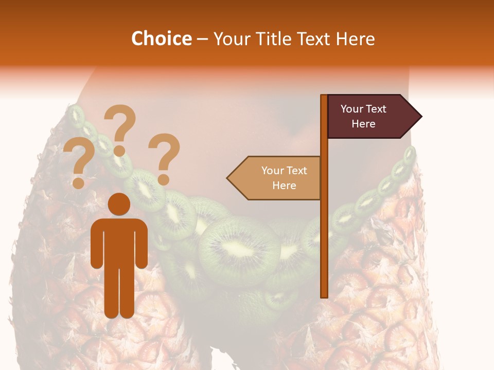 Girl Body PowerPoint Template