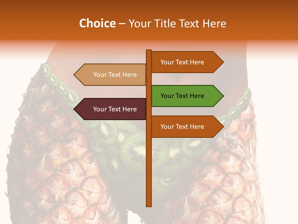 Girl Body PowerPoint Template