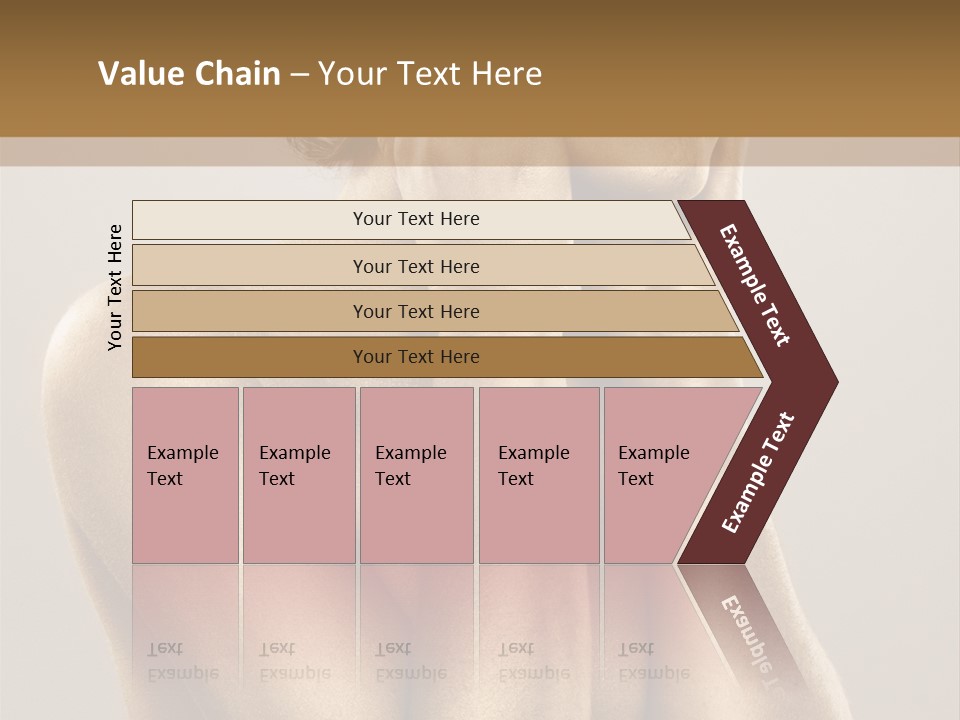 Bodypainting Gold PowerPoint Template