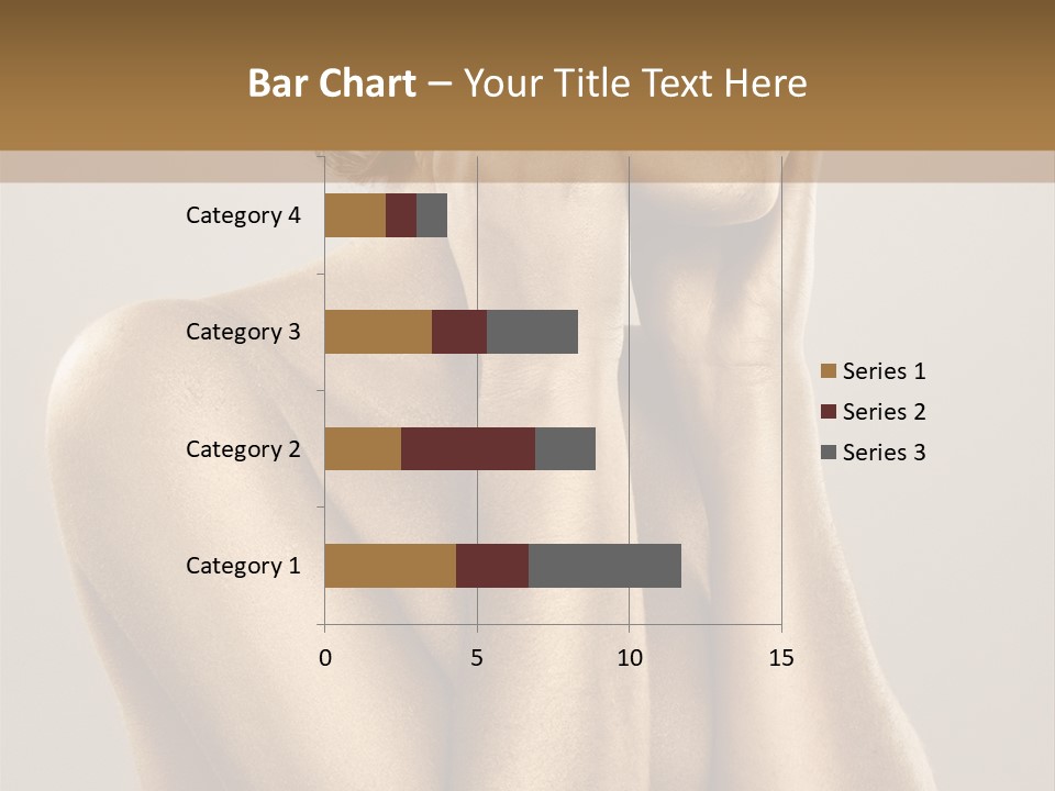 Bodypainting Gold PowerPoint Template