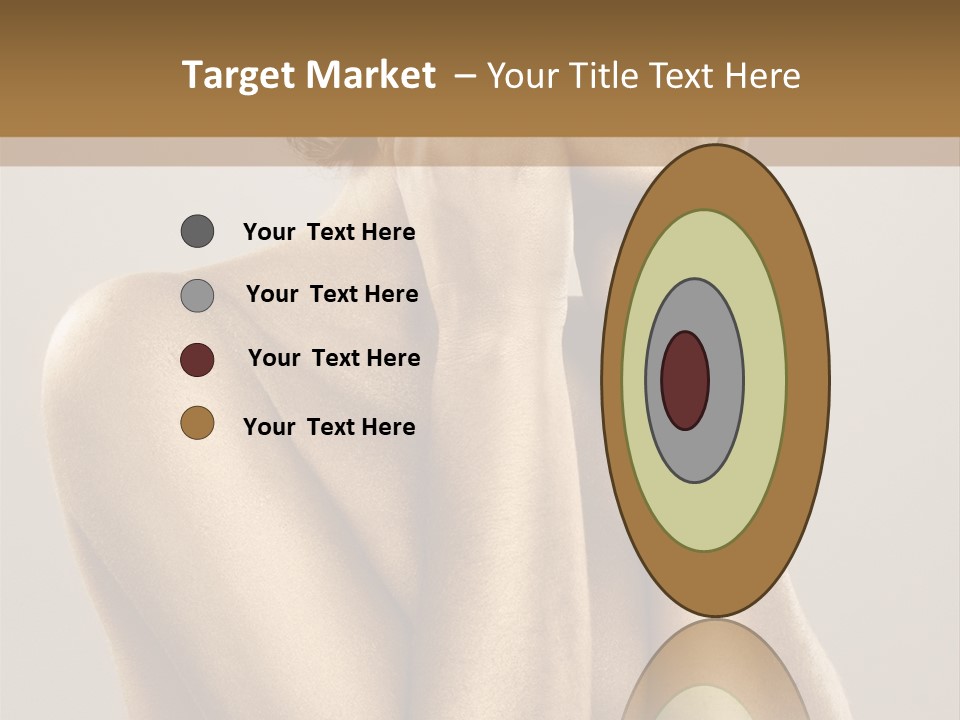 Bodypainting Gold PowerPoint Template