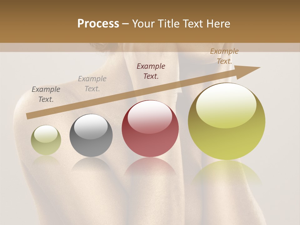 Bodypainting Gold PowerPoint Template