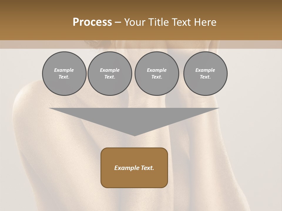 Bodypainting Gold PowerPoint Template