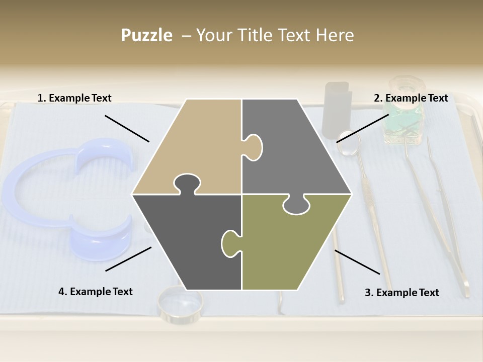 Dental Instrument Set PowerPoint Template