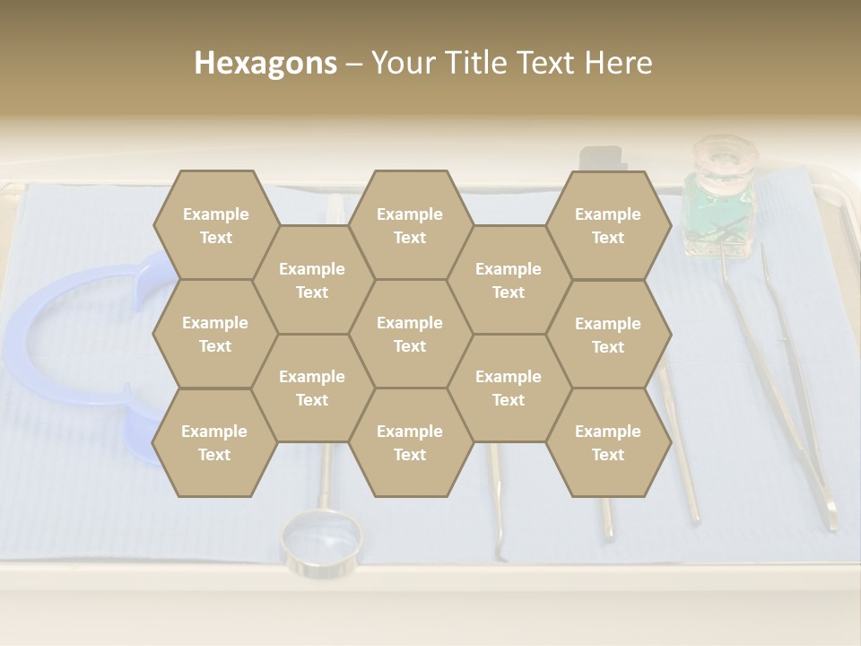 Dental Instrument Set PowerPoint Template