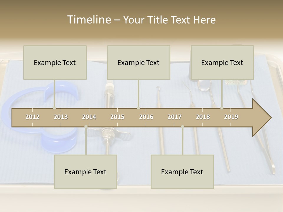 Dental Instrument Set PowerPoint Template