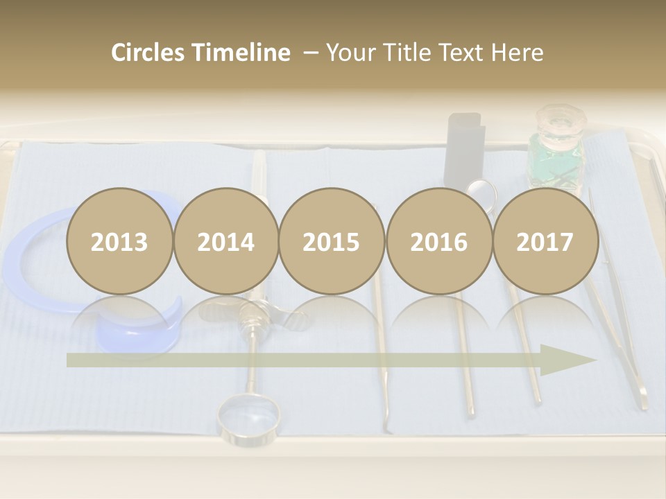 Dental Instrument Set PowerPoint Template