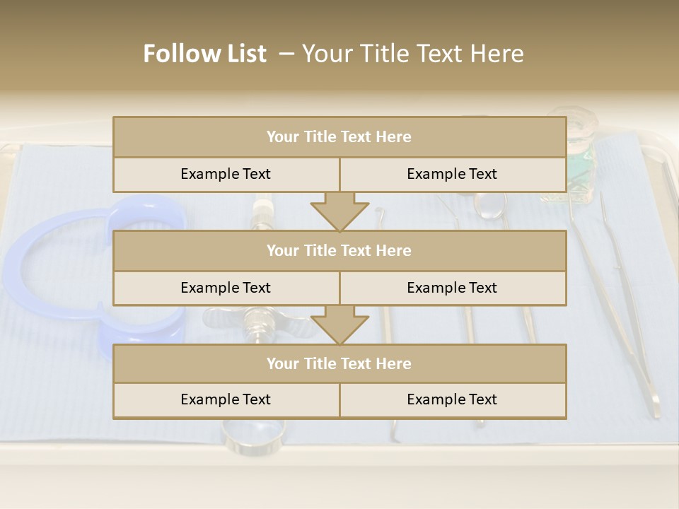 Dental Instrument Set PowerPoint Template