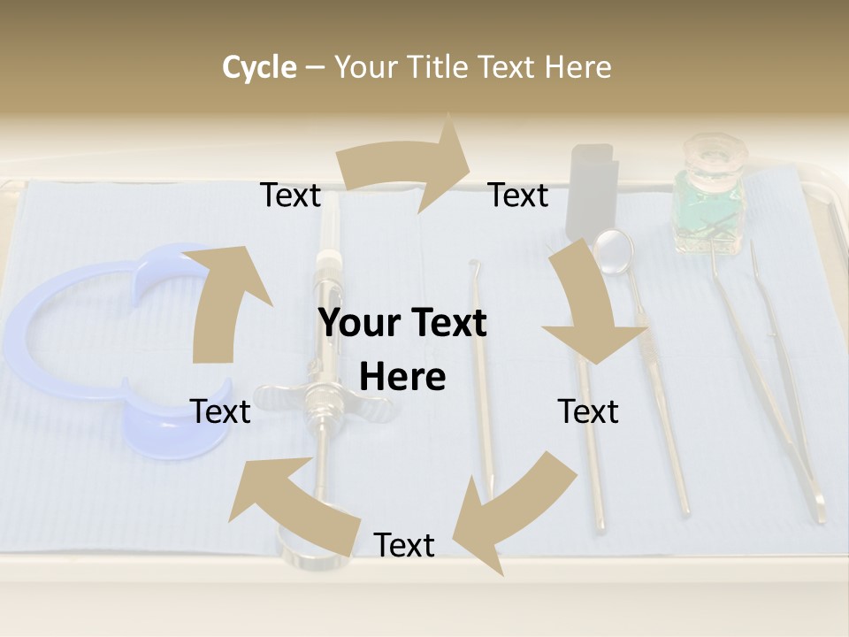 Dental Instrument Set PowerPoint Template