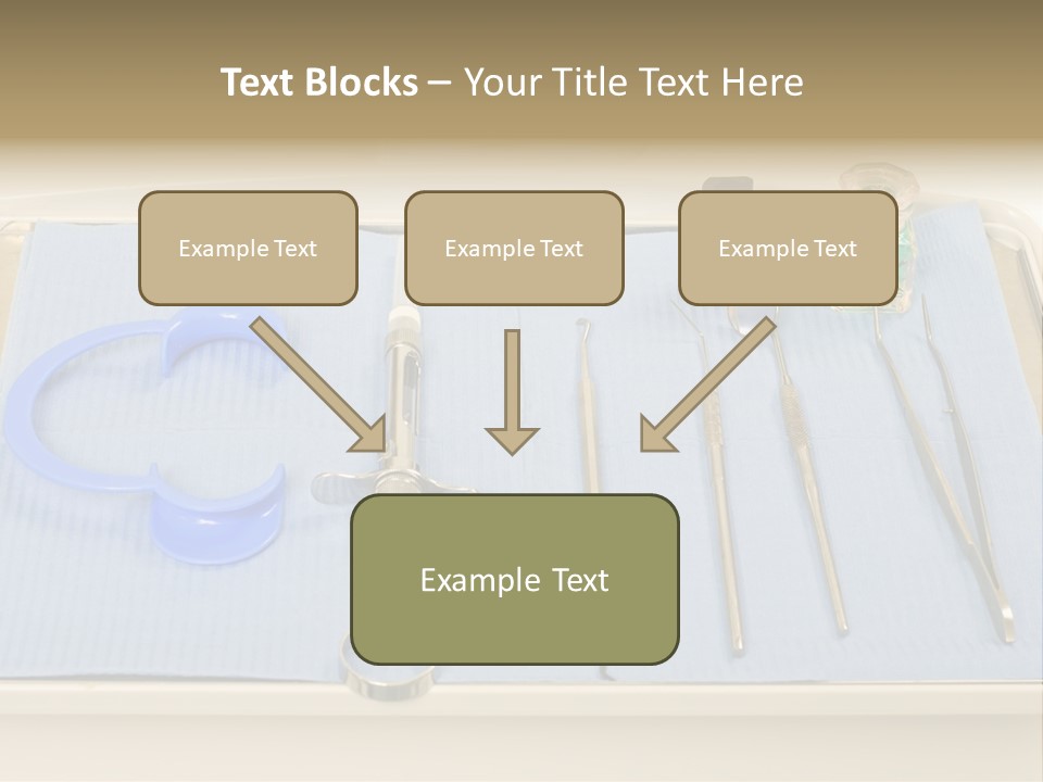 Dental Instrument Set PowerPoint Template