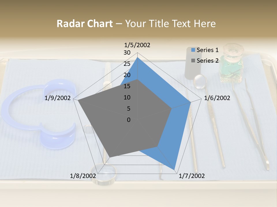 Dental Instrument Set PowerPoint Template