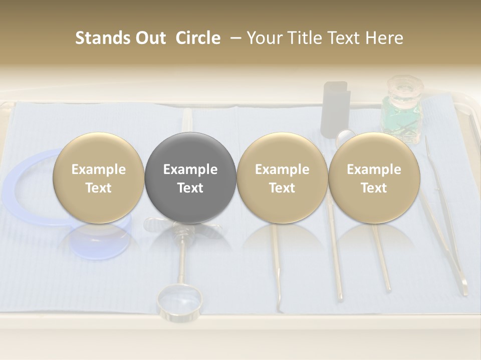 Dental Instrument Set PowerPoint Template