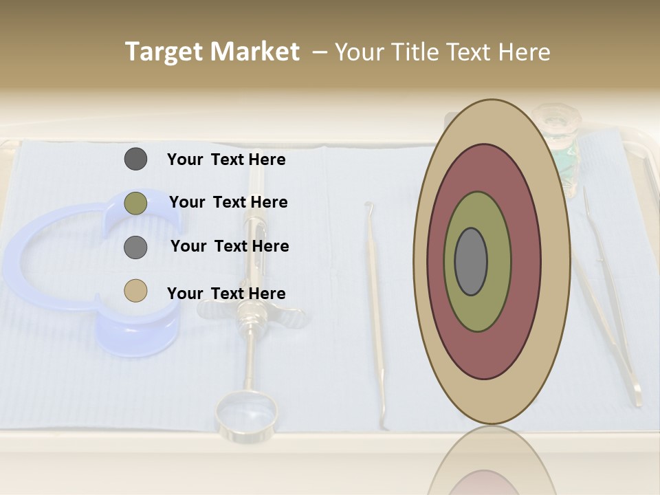 Dental Instrument Set PowerPoint Template
