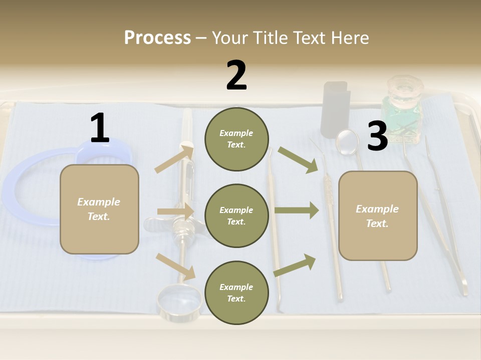 Dental Instrument Set PowerPoint Template