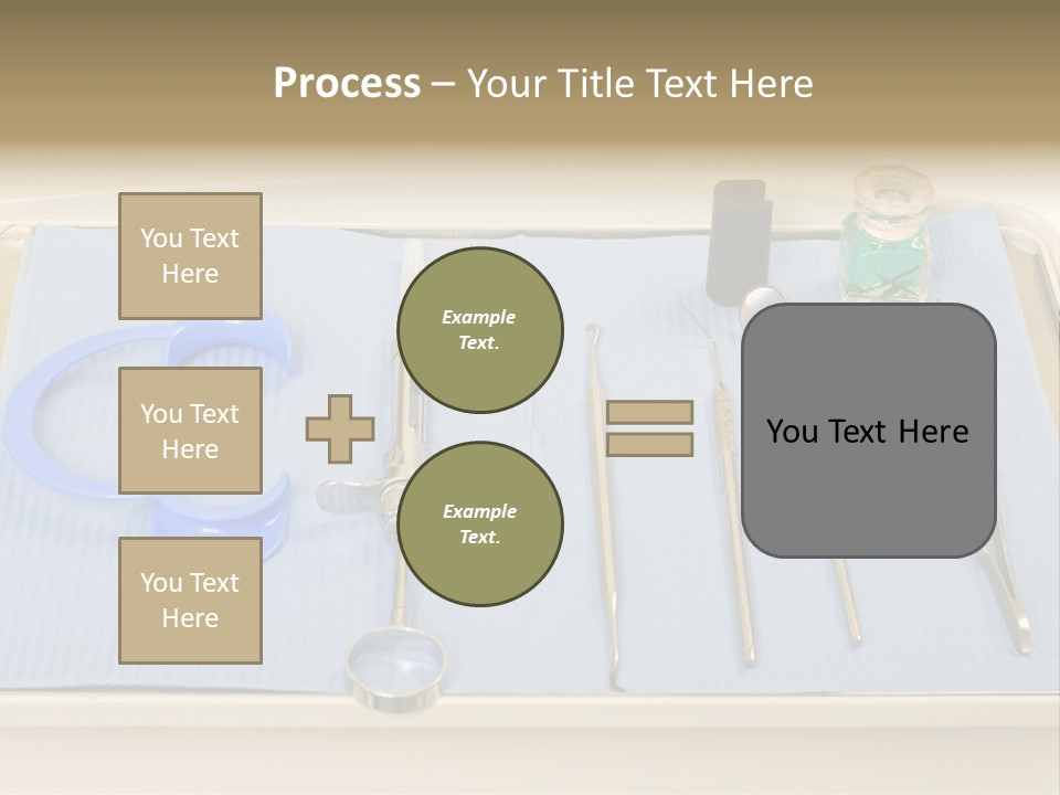 Dental Instrument Set PowerPoint Template