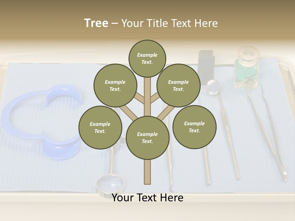 Dental Instrument Set PowerPoint Template