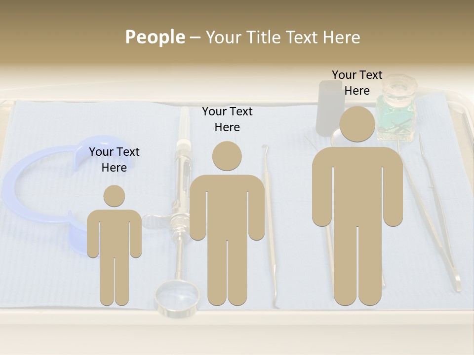 Dental Instrument Set PowerPoint Template