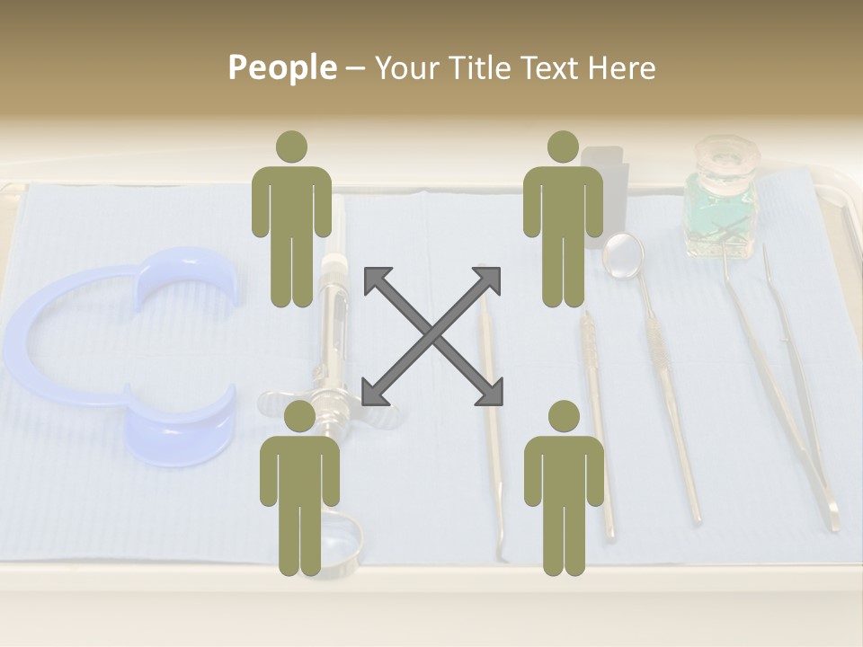 Dental Instrument Set PowerPoint Template