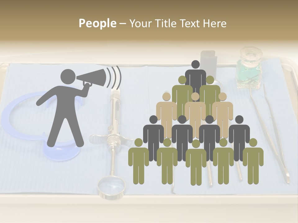 Dental Instrument Set PowerPoint Template
