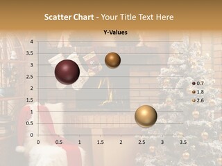 Christmas Interior Home PowerPoint Template